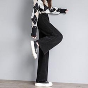 JEANSWEST 真维斯 女士休闲加绒阔腿裤