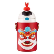 悟童 瑞兽系列 儿童保温杯带吸管 380ml