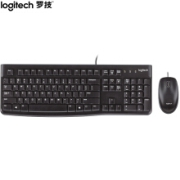 logitech 罗技 MK120 有线键鼠套装 黑色