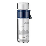 富光双层玻璃杯240ml