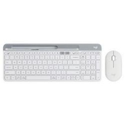 logitech罗技K580键盘+PEBBLE鼠标无线键鼠套装芍药白