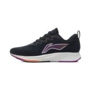 LI-NING 李宁 赤兔4代 男子跑鞋 ARMR003-10 黑色/荧光梅紫 42