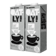 PLUS会员：OATLY 噢麦力 燕麦奶咖啡大师 植物蛋白饮料 1L*2盒
