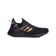 adidas NEO 21新春系列 ULTRABOOST 20 中性跑鞋 GZ8988 黑色/金色/学院紫 42