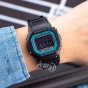 京东国际卡西欧(CASIO)男表 G-SHOCK太阳能电波蓝牙小方块运动手表 GW-B5600-2