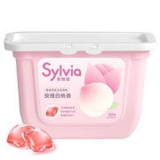 Sylvia 香维娅 酵素香氛洗衣凝珠 10g*52颗 玫瑰白桃香*4件+凑单品