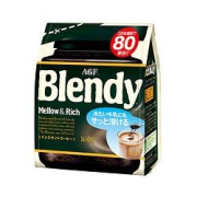 AGFBlendy深度烘焙速溶咖啡冰水速溶黑咖啡160g/袋
