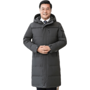 YALU 雅鹿 轻奢品牌 羽绒服 男士中长款
