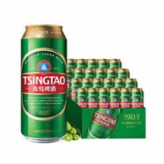 TSINGTAO 青岛啤酒 Tsingtao）经典（1903）10度500ml*24听 大罐整箱装 口感醇厚