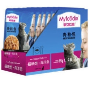 Myfoodie 麦富迪 混合口味猫湿粮 肉粒包 85g*12