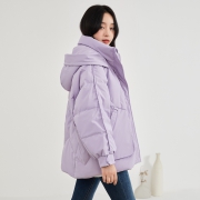 12日0点：雪中飞 连帽短款羽绒服 X00148256F