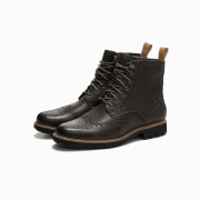 14号10点：Clarks 其乐 261378497 男士英伦马丁靴