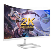 PHILIPS 飞利浦 325E1C 31.5英寸显示器（2K、75Hz、122.6%sRGB、1500R）