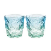 虾选矮款玻璃杯300ml*2只