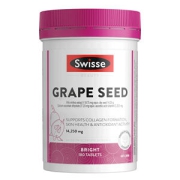 Swisse 葡萄籽花青素烟酰胺片 180粒 美颜嫩肤 抗自由基