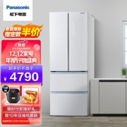 PLUS会员：Panasonic 松下 NR-D350TP-W 多门冰箱 350L 晶莹白