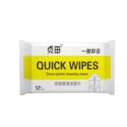 贞田 羽绒服清洁湿巾 12片*4包