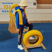 Skechers斯凯奇 儿童 加绒加厚 休闲运动长裤