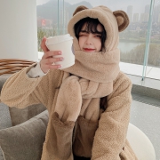 森马 帽子围脖手套三件套 109821153576