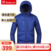 PLUS会员：TOREAD 探路者 91655 男女款羽绒服