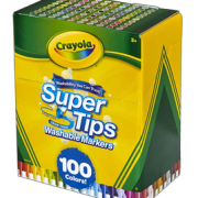 Crayola 绘儿乐 Super Tips 可水洗马克笔 100支  118.85元含税直邮