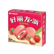 京喜APP、PLUS会员：Orion 好丽友 轻雪草莓味 420g*2件+印尼进口丽芝士（Richeese）奶酪味威化饼干120g