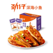 京东极速版：劲仔小鱼干 小鱼仔10g*20包  卤香味