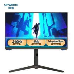 预售：Skyworth 创维24.5英寸IPS屏显示器 F25G70F （240Hz、1ms）