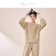 大朴 冬季家居服套装 加厚保暖睡衣