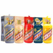 MOUTAI 茅台 生肖纪念酒 马羊猴鸡狗 53%vol 酱香型白酒 500ml*5瓶 组合装
