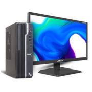 acer 宏碁 商祺 SQX4270 660C 办公台式整机（i5-11400、8GB、512GB） C200BT 20英寸显示器