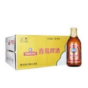 PLUS会员、有券的上：TSINGTAO 青岛啤酒 金质 小棕金 11度 296ml*24瓶