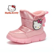 Hello Kitty 儿童加绒雪地靴