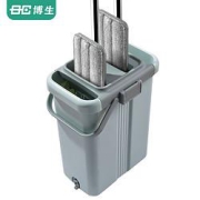 博生免手洗懒人拖把2块布