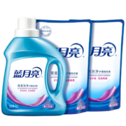 Bluemoon 蓝月亮 深层洁净洗衣液 1kg+1kg*2袋 薰衣草香