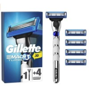 Gillette 吉列 Mach3 Turbo 男士剃须刀+ 5 个剃须刀片