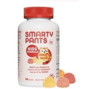 SmartyPants 儿童维生素DHA软糖 90粒/婴幼儿海藻油