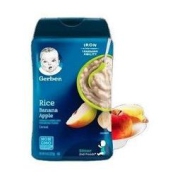 Gerber 嘉宝 米粉 美版 2段 苹果香蕉味 227g