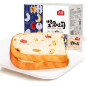 沃隆 无糖坚果吐司面包 640g