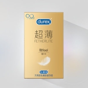 杜蕾斯 焕金隐feel 超薄避孕套 18只