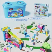 小编精选：BLOKS布鲁可积木创造大师系列我的乐园+欢乐打雪仗