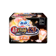 苏菲 卫生巾 夜用420mm柔棉感单包装4片