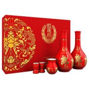 20点开始：LANGJIU郎酒红花郎十53%vol酱香型白酒500ml*2瓶双支装