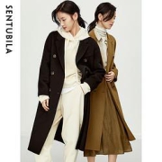 20点开始：Sentubila尚都比拉JDW14O35003女士羊毛大衣