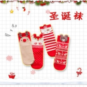 俞兆林袜子女冬季保暖圣诞袜