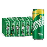2日6点、限地区：Coca-Cola可口可乐雪碧柠檬味碳酸饮料摩登罐330ml*24罐