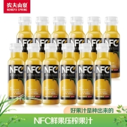 PLUS会员：NONGFU SPRING 农夫山泉 低温NFC果汁 300ml*12瓶