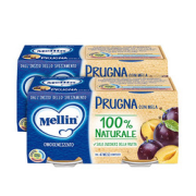 Mellin美林婴儿辅食西梅泥100g*2罐2盒装