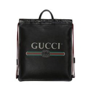 12日0点、PLUS会员：GUCCI古驰男士logo印花双肩背包5166390GCBT8163