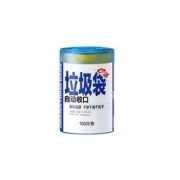 e洁 自动收口提绳式垃圾袋（45*50cm) 100只
